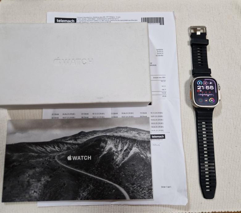 Apple Watch Ultra 49mm 97% zdravlje baterije