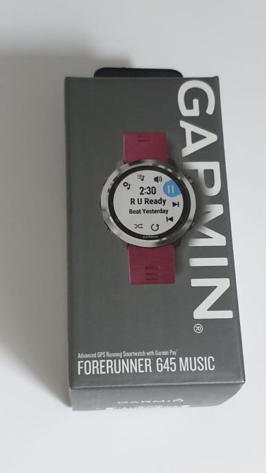 Garmin 645 music