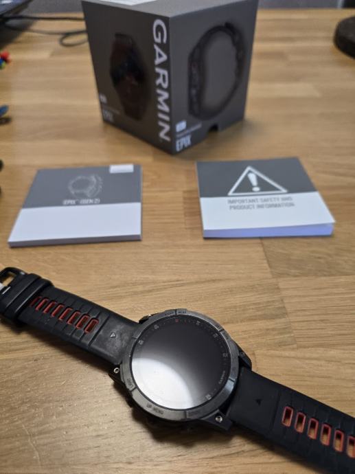 Garmin Epix (Gen 2) Sapphire Black Titanium (još pod garancijom)