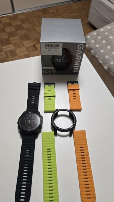 Garmin fenix 7x saphire solar titanium