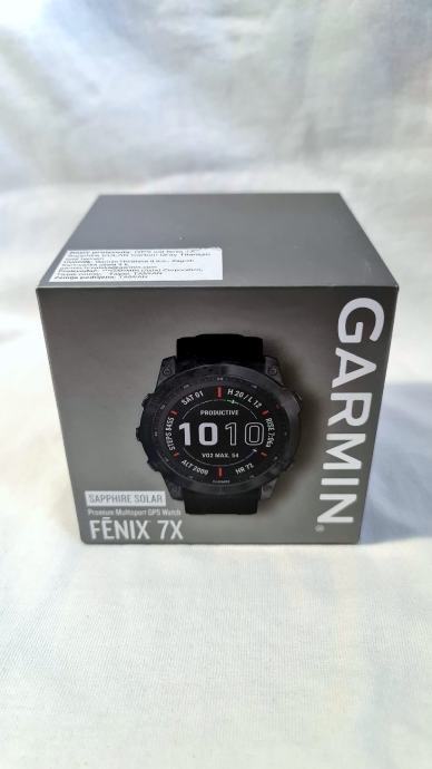 Garmin Fenix 7x Sapphire Solar 51mm