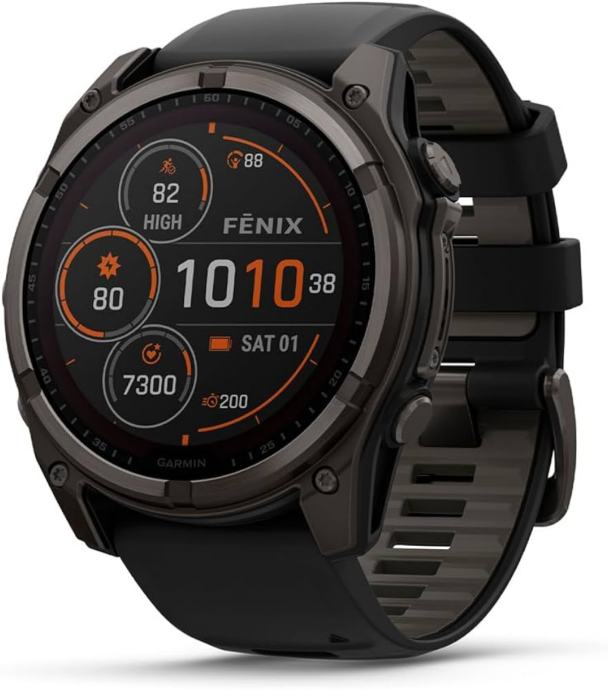 Garmin fenix 8 51mm solar sapphire titanium