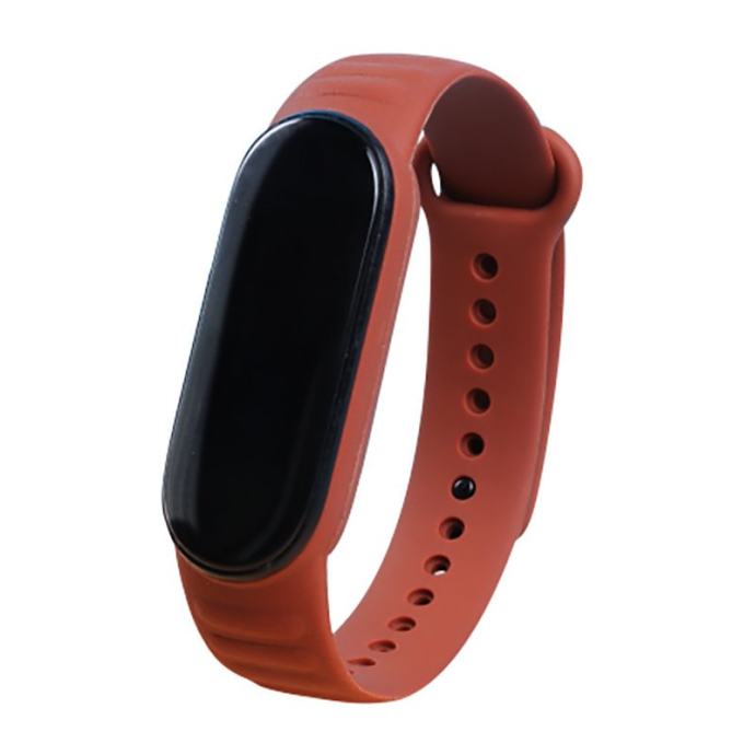 ICONBAND narukvica za XIAOMI MI SMART BAND 5 / 6 (smeđa)