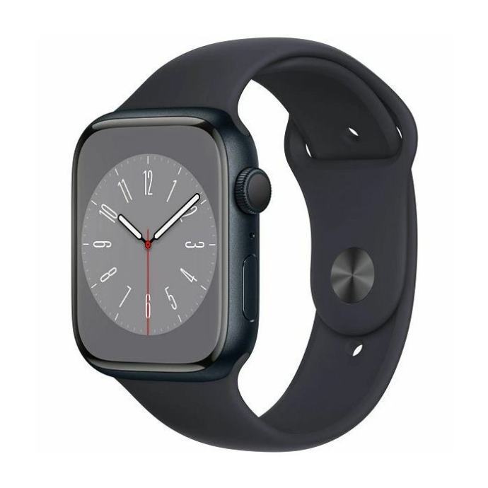 NOV Apple smart Watch S8 GPS 45mm Midnight; ZG (Jarun)