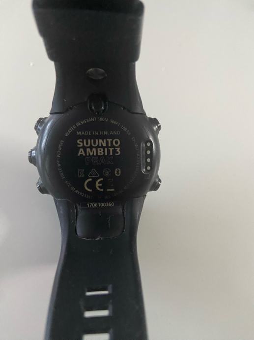 Sat - Suunto - Ambit 3 Peak - Crni