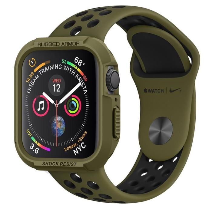 SPIGEN RUGGED ARMOR zaštita za APPLE WATCH 4/5/6/SE (44mm) OLIVE GREEN