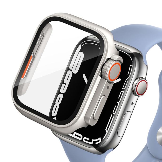 TECH-PROTECT DEFENSE360 zaštita APPLE WATCH 7 / 8 / 9 (45 mm) TITANIUM