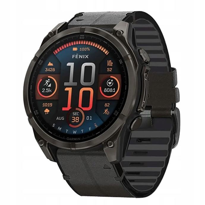 TECH-PROTECT SILICONE PU narukvica za GARMIN FENIX 5X-8 (51mm) crna