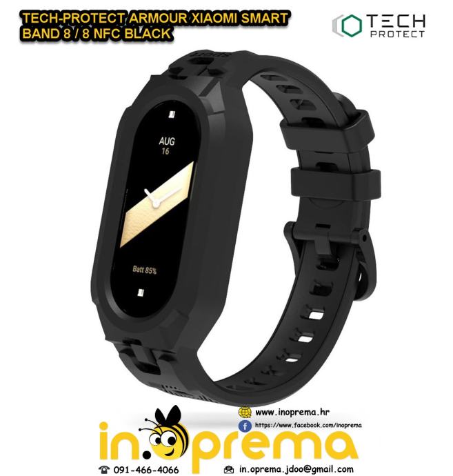 XIAOMI SMART BAND 8 8 NFC NARUKVICA REMEN ORIGINAL TECH-P SILIKONSKA