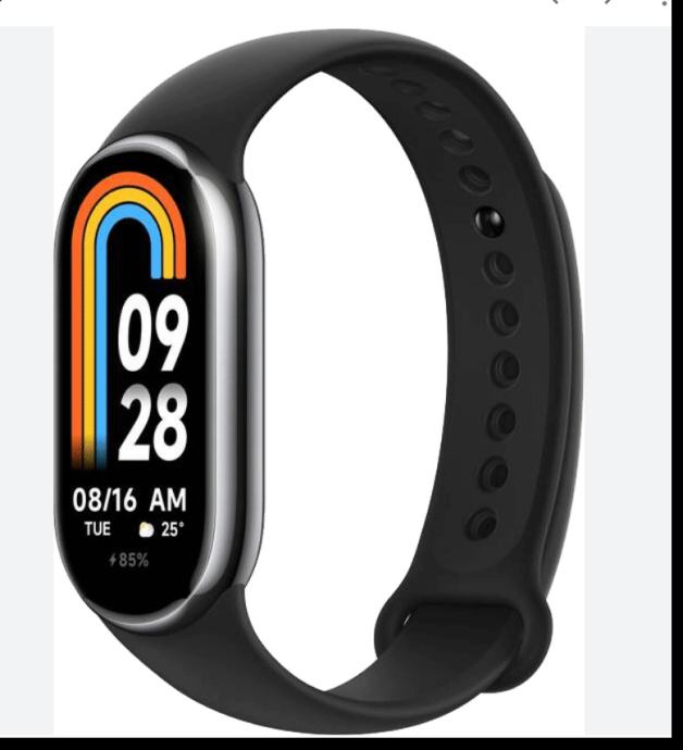 XIAOMI SMART BAND 8 GRAPHITE BLACK