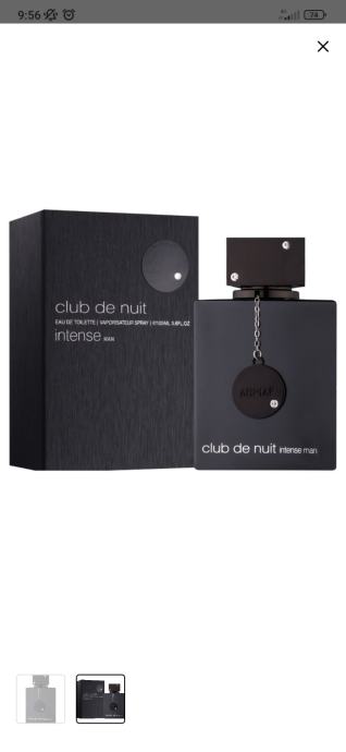 Armaf clubu de nuit intense man,  eau de toilette 105ml