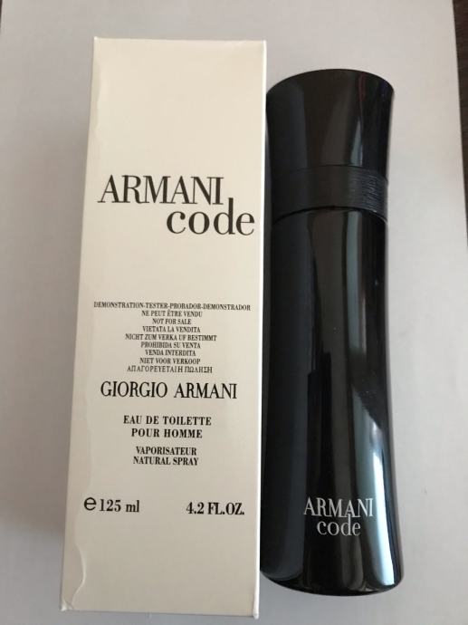 Armani Code Eau De Toilette 125ml