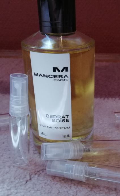 Mancera Cedrat Boise 5ml decant preko 60 pricaja staklena bo ica