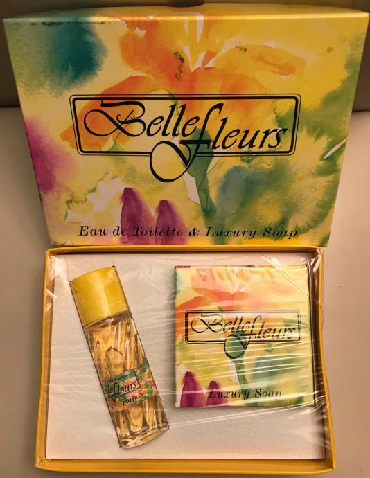 SET Belle Fleurs Eau de Toilette & Luxury Soap