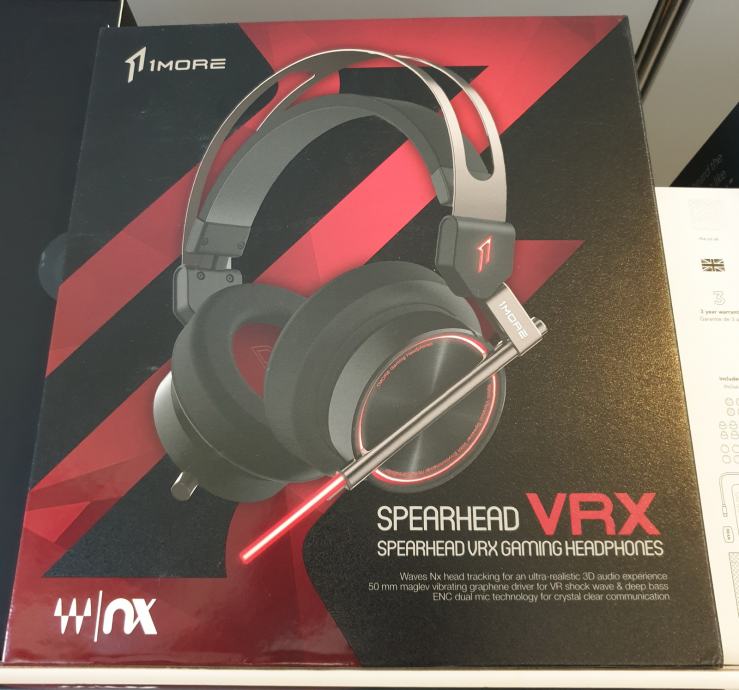 HEADSET 1MORE SPEARHEAD VRX GAMING / H1 VRX slušalice PREMIUM - NOVO