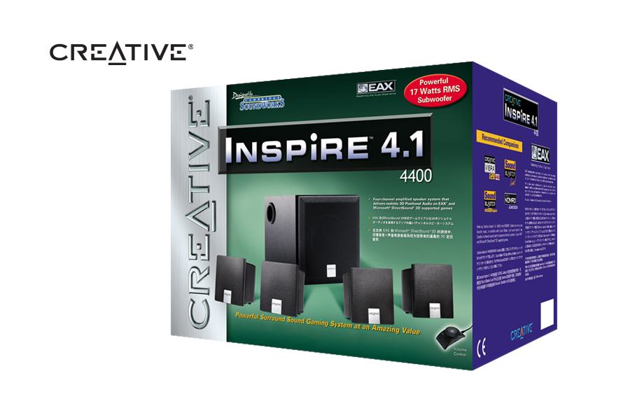 Creative Inspire 4.1 4400  -  Surround Sound Gaming System