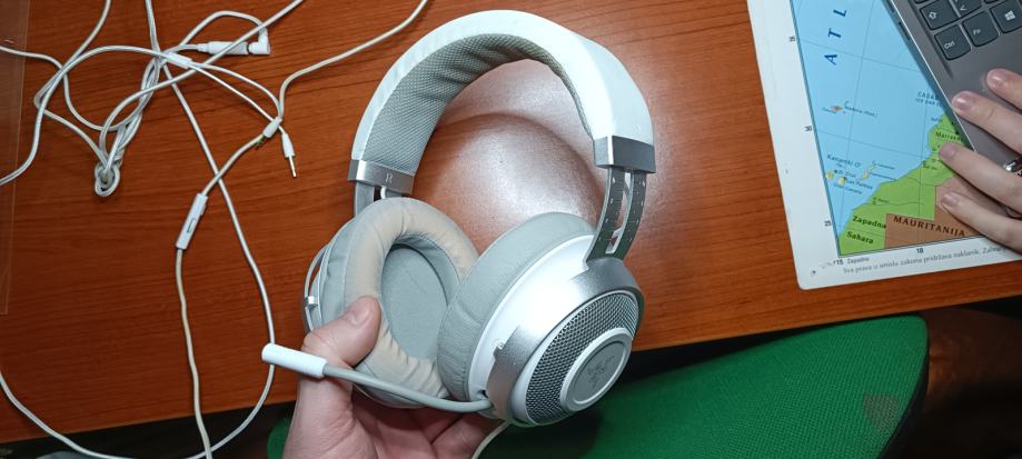 Gamerske slušalice Razer Kraken Mercury igrače slušalice s mikrofonom