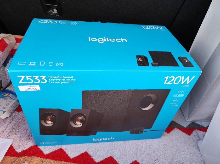 Logitech Z533, NOVO!!!