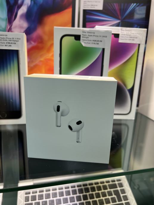 APPLE AirPods 3. generacija Slušalice PDV NOVO RAČUN R1