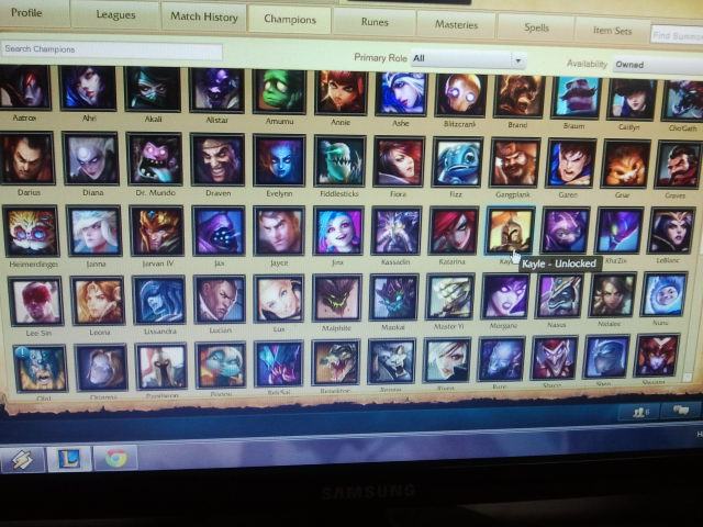 Lol Acc Prodajem Mjenjam League Of Legends