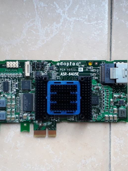 Adaptec 6405 восстановление raid