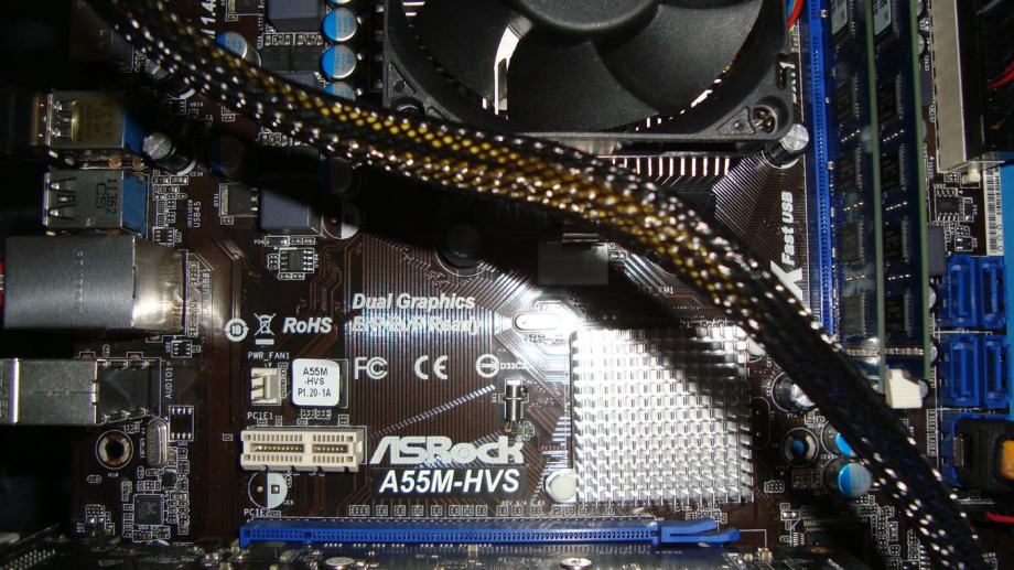 Asrock a55m hvs нет звука