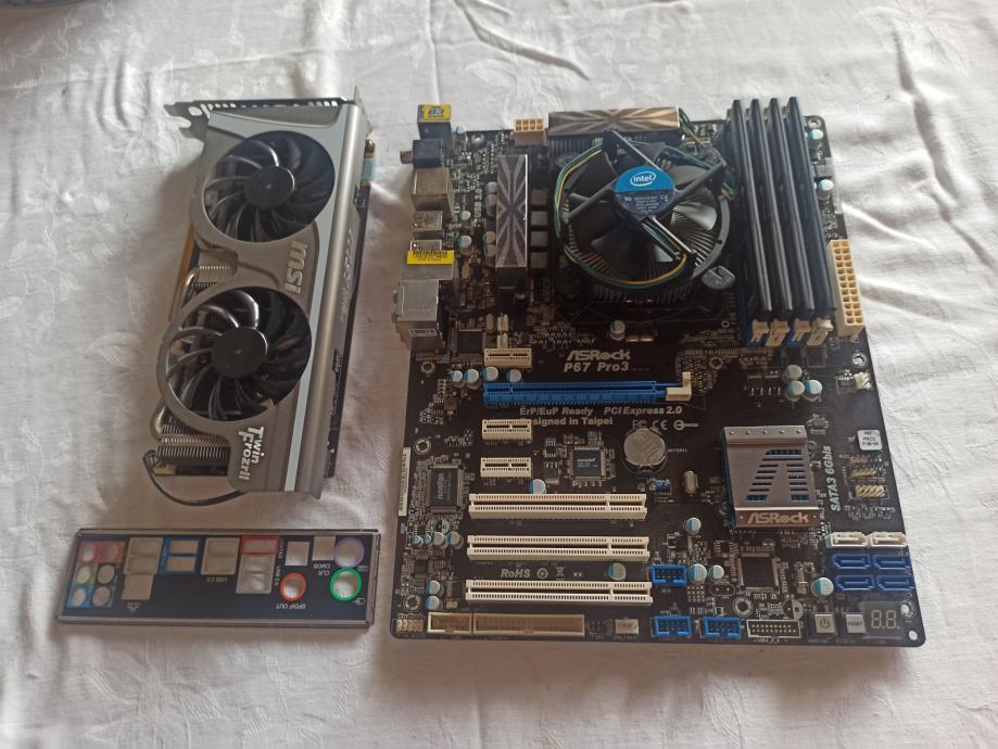 ASRock P67 Pro3 * Intel i5-2500 * 8GB DDR3 * GTX 560 Ti