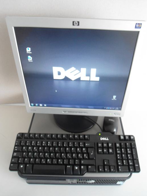 DELL Optiplex GX620 Desktop PC + 17" monitor