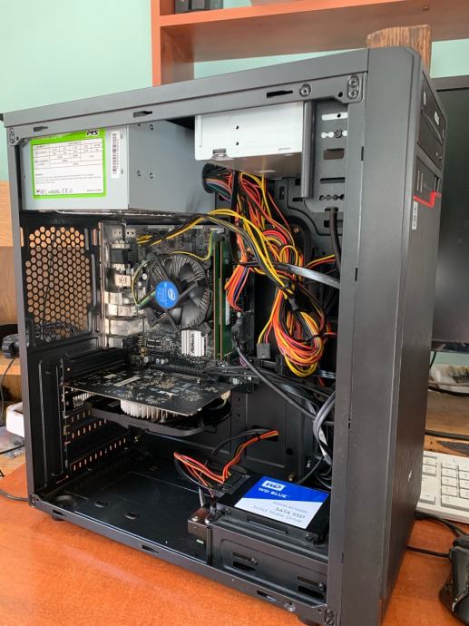 Gaming pc-i3 10100,16 gb ddr4,1050 ti 4 gb,ssd+hdd