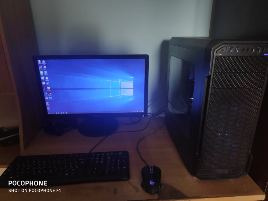 Gaming PC + Monitor (Mogučnost zamjene za laptop uz nadoplatu)