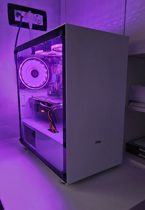 Gaming PC RGB (i5-8400, 16GB RAM, GTX 1660 SUPER, SSD 512GB + 1TB HDD)