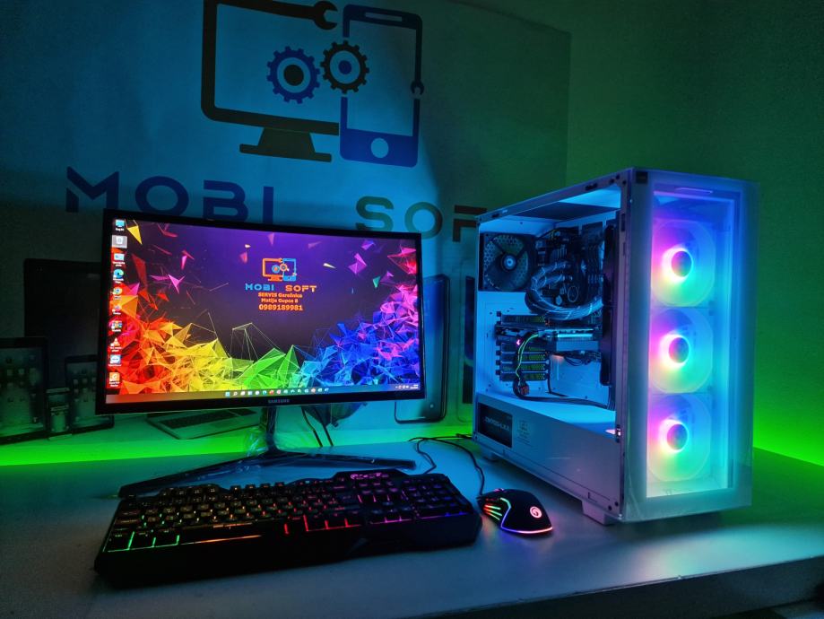 ✅ GAMING PC ✅ Ryzen 5 3500 | 32GB DDR4 | RTX3060 12GB | 1TB SSD| LED