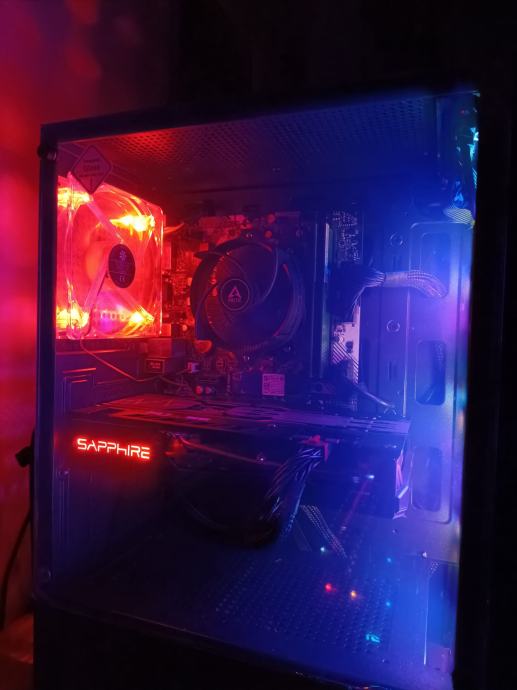 GAMING PC - Ryzen 5 3600, RX 5600XT 6GB, 16GB RAM, 256 SSD, 1TB HDD