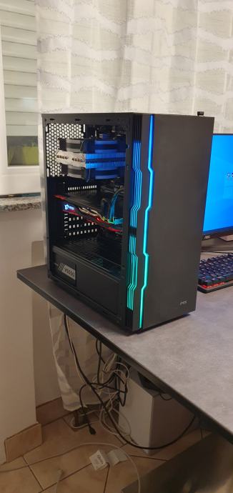 GAMING PC-Ryzen5 2600 +GTX 1080 8Gb-RAM 16Gb.M2 SSD+HDD.RGB Kućište