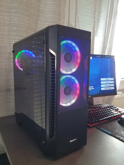 GAMING PC--Ryzen5 2600 + RTX 2060 6Gb..RAM 16Gb.M2 SSD+HDD-Win 10