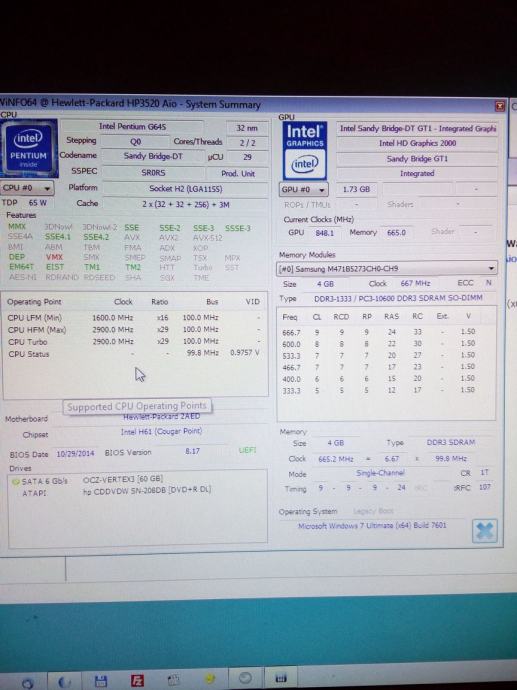 Hp pro 3520 прошивка bios