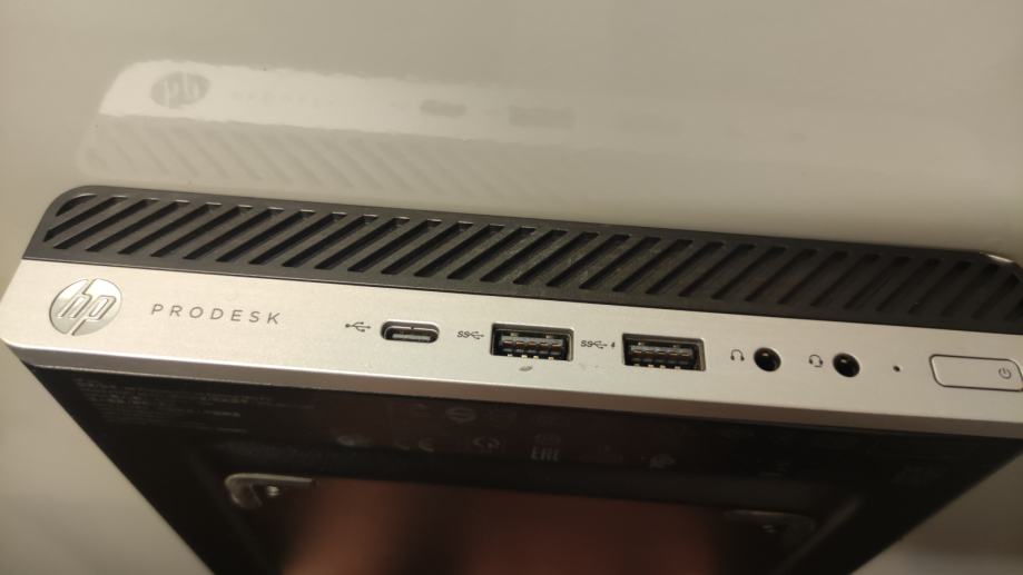 HP PRODESK 600 G4 MINI PC I MONITOR LENOVO T 2323