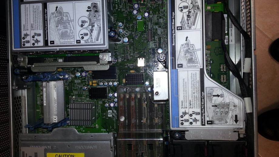 Hp proliant dl380 g5 настройка