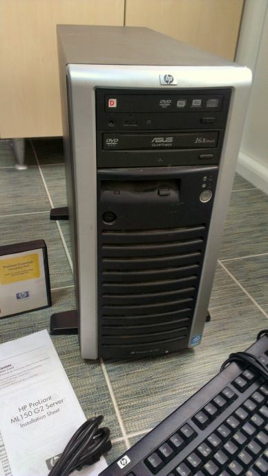 Hp proliant ml150 g5 server 2008 r2 после обновления биоса драйверов кулеры постоянно шумят