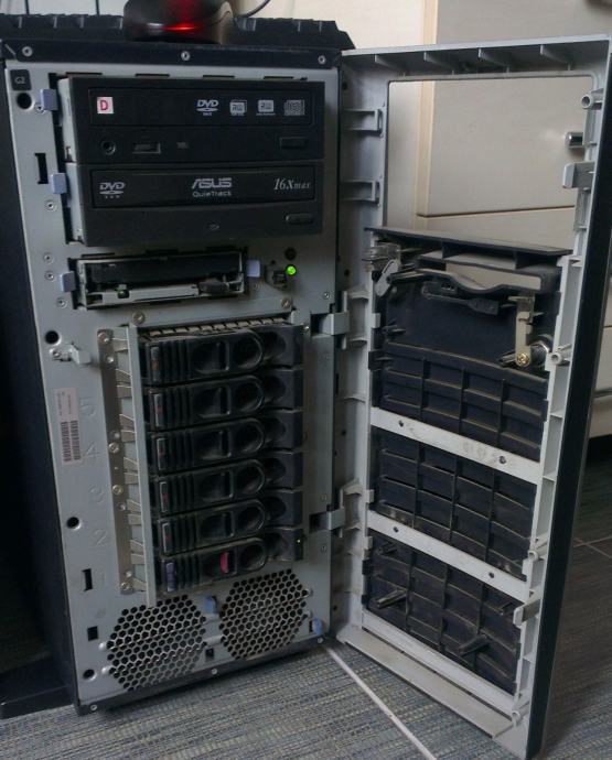 Hp proliant ml150 g5 server 2008 r2 после обновления биоса драйверов кулеры постоянно шумят