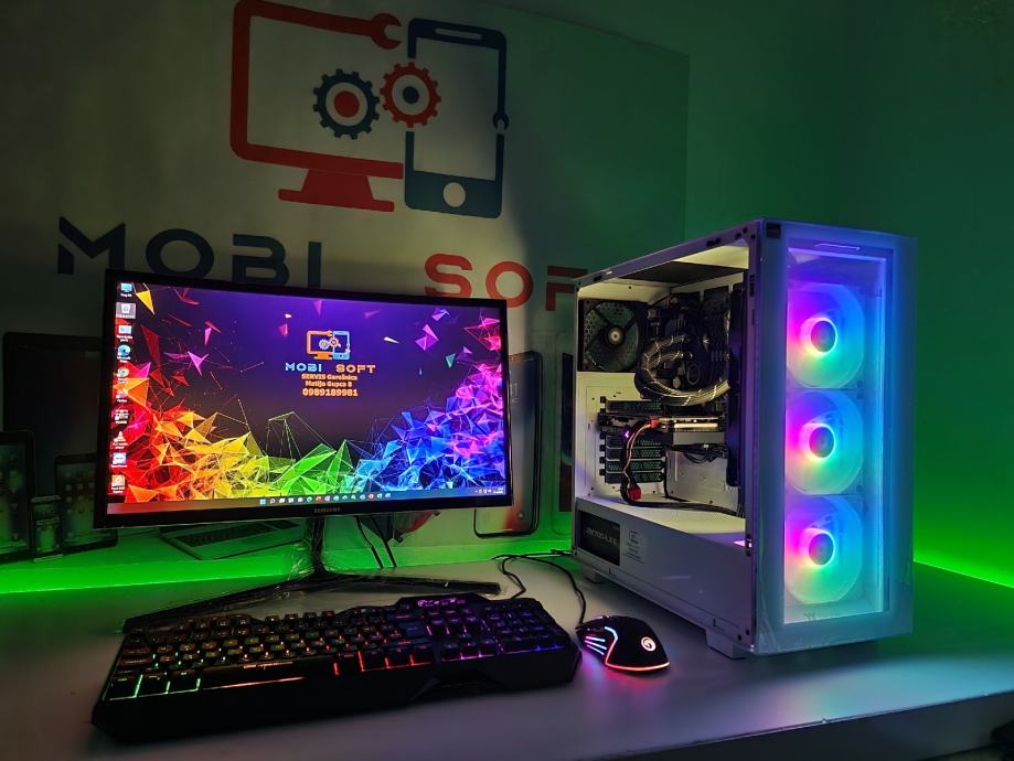 ✅️ MobiS PC ✅️ Ryzen 7 | 16GB DDR4 | RTX3050 8GB | 24" 144Hz | R1