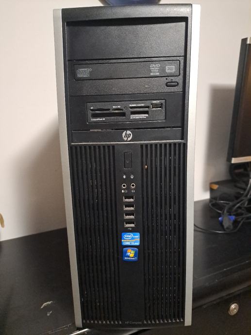 PC hp compaq 8200 elite i5 4GB DDR3 120GB SSD 1TB HDD