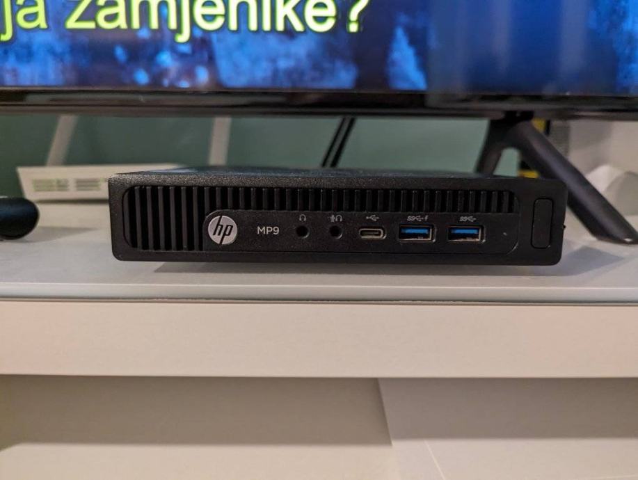 Računalo Mini PC HP, WIN11P, JAMSTVO 6 MJ, WiFi, i5 CPU, 8Gb DDR, SSD