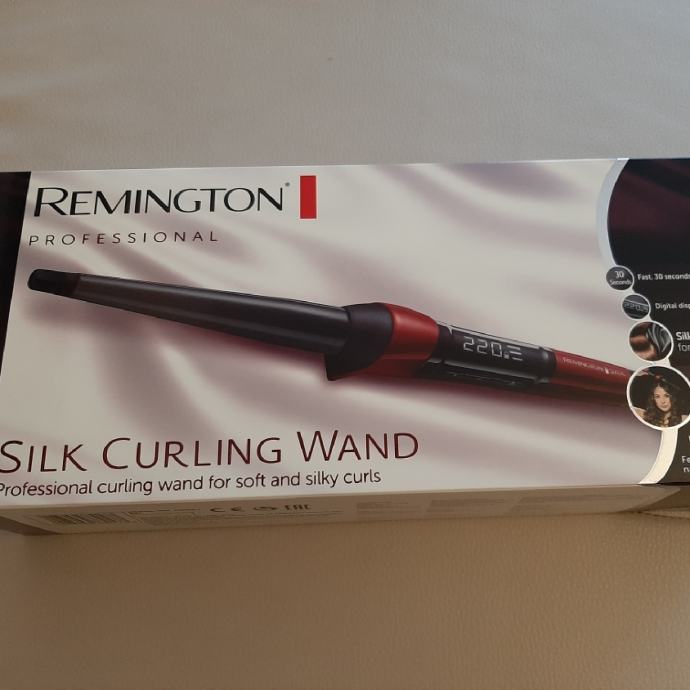 Remington silk curling wand