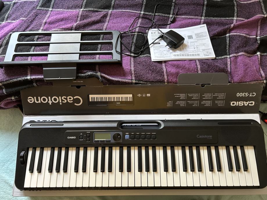 CASIO CT-S300 CASIOTONE KLAVIJATURA