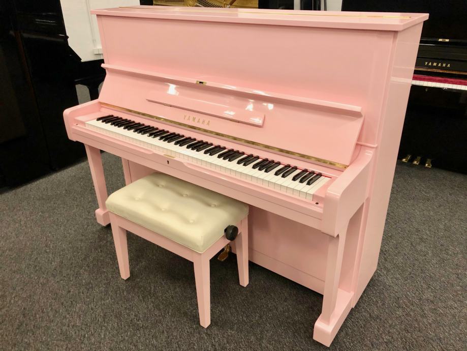 PROFESIONALNI PIANINO YAMAHA U1 PINK VISINA 121CM.