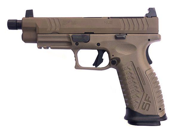 HS Produkt SF19 4.5" RDR TB All FDE 20rd pištolj 9x19mm