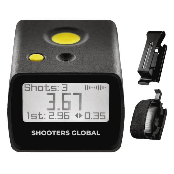 SHOOTERS GLOBAL TIMER GO Pocket Clip + Quick Release