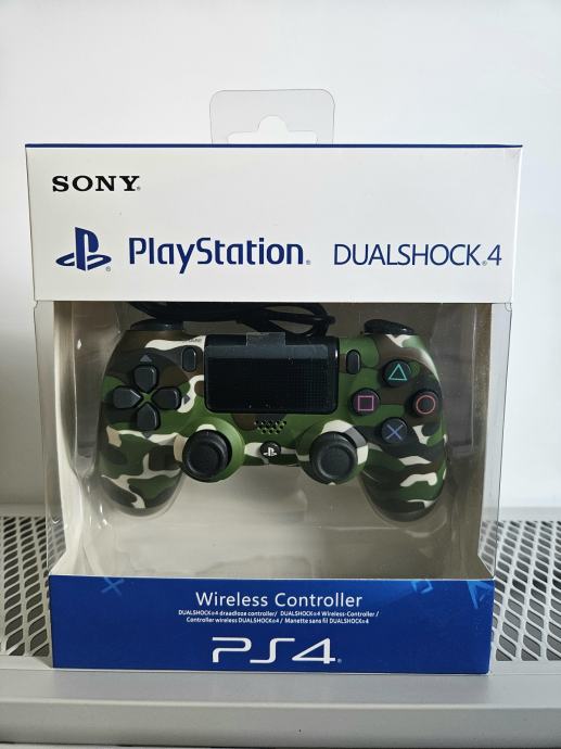 PS4 kontroler Camo Green