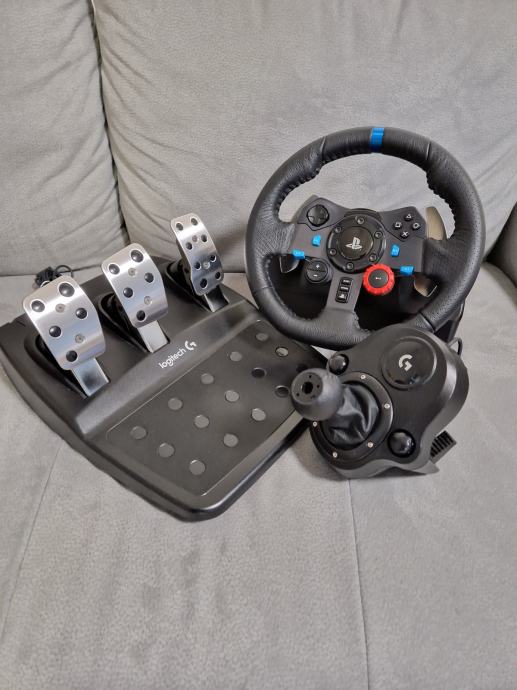 Logitech G29 + TrueBrake Mod + Leo Bodnar Adapter + Shifter